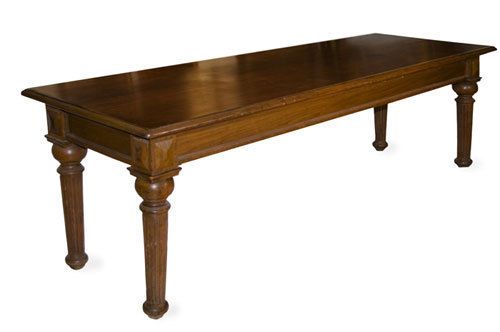 Circa 1900 Brooks Brothers Antique Dining Table