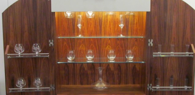 The Three-Button, Bow-Tied Armoire Bar