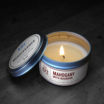 Menaissance Candle - Mahogany