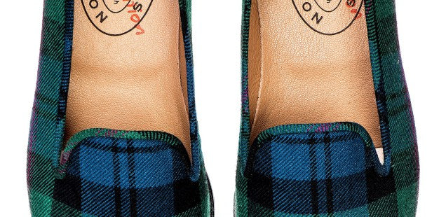 Scot Meacham Wood x Stubbs & Wooton Tartan Slipper