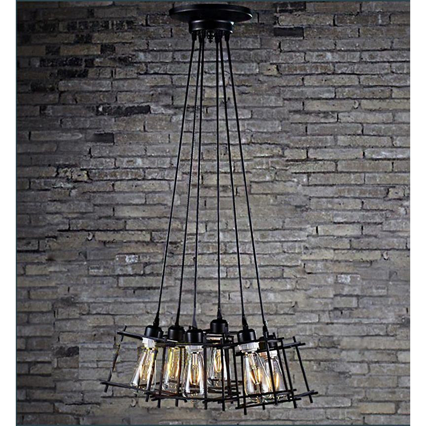 Titania Adjustable Cord Edison Chandelier
