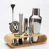 10-Piece Bar Tool Set with Stylish Bamboo Stand