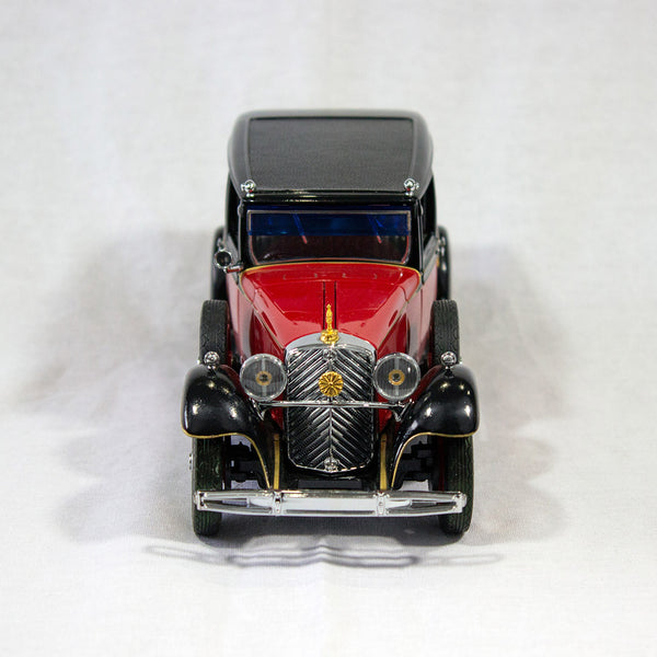 1935 MERCEDES-BENZ 770K 1/24 スケール 赤と黒 Franklin Mint 1:24 diecast 1935 Mercedes-Benz 770K Grosser