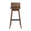Ava Low Back Bar Chair - Cocoa