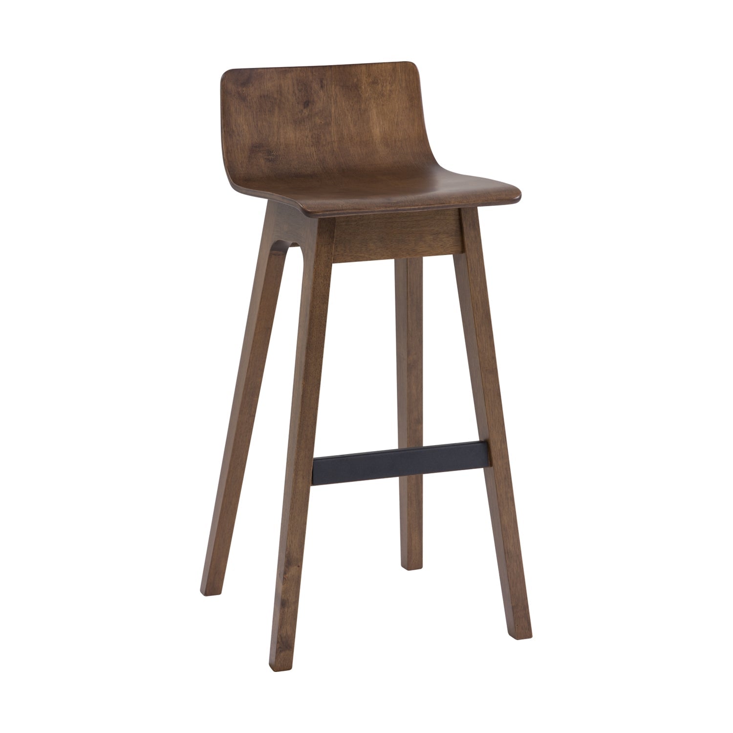 Ava Low Back Bar Chair - Cocoa