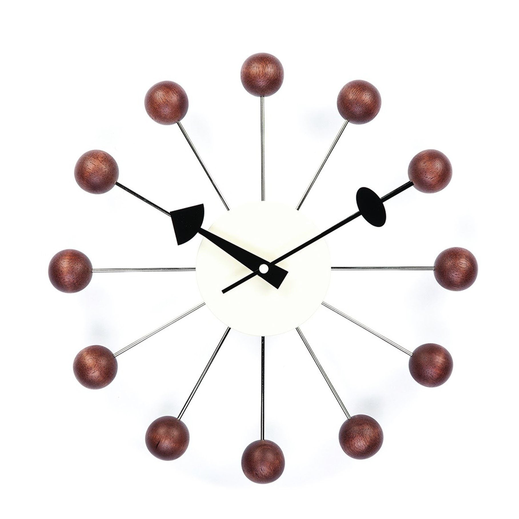 Ball Clock - Walnut