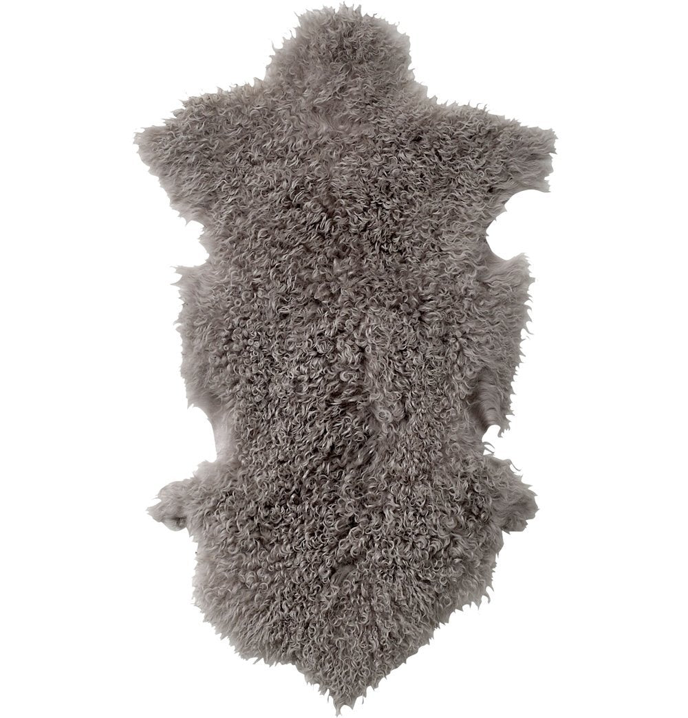 Beaufort Lambskin Rug - Grey