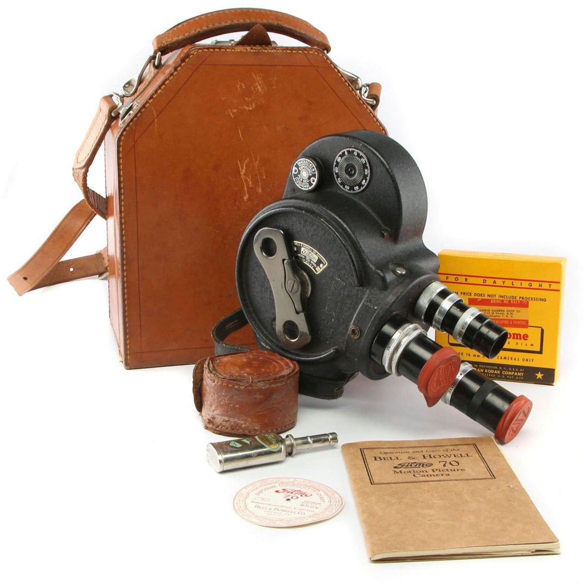 Bell & Howell Filmo 70 Motion Picture Camera (VINTAGE)