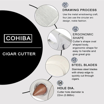 COHIBA Cigar Cutter